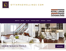 Tablet Screenshot of ottawadwellings.com
